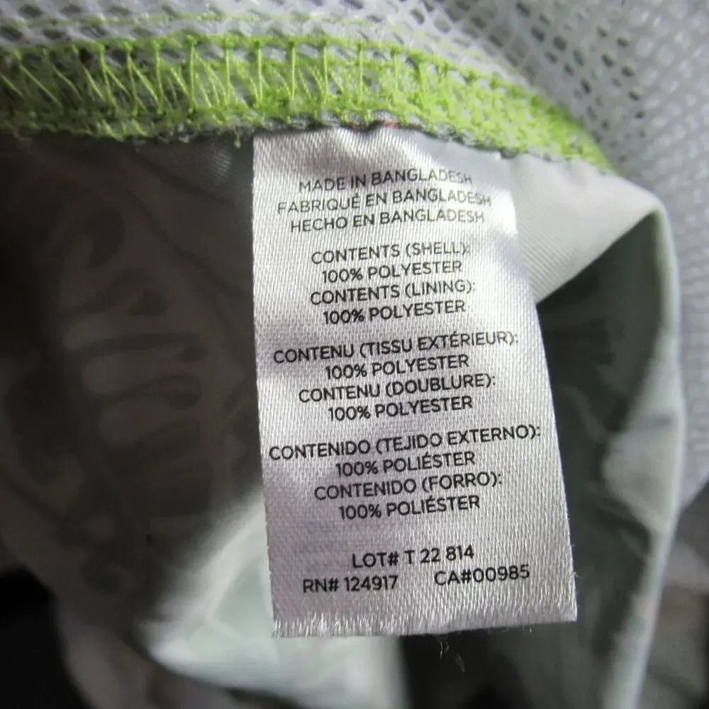 Trunks Surf & Swim Trunks Mens Large Green Tropical Floral Beach Resort Shorts